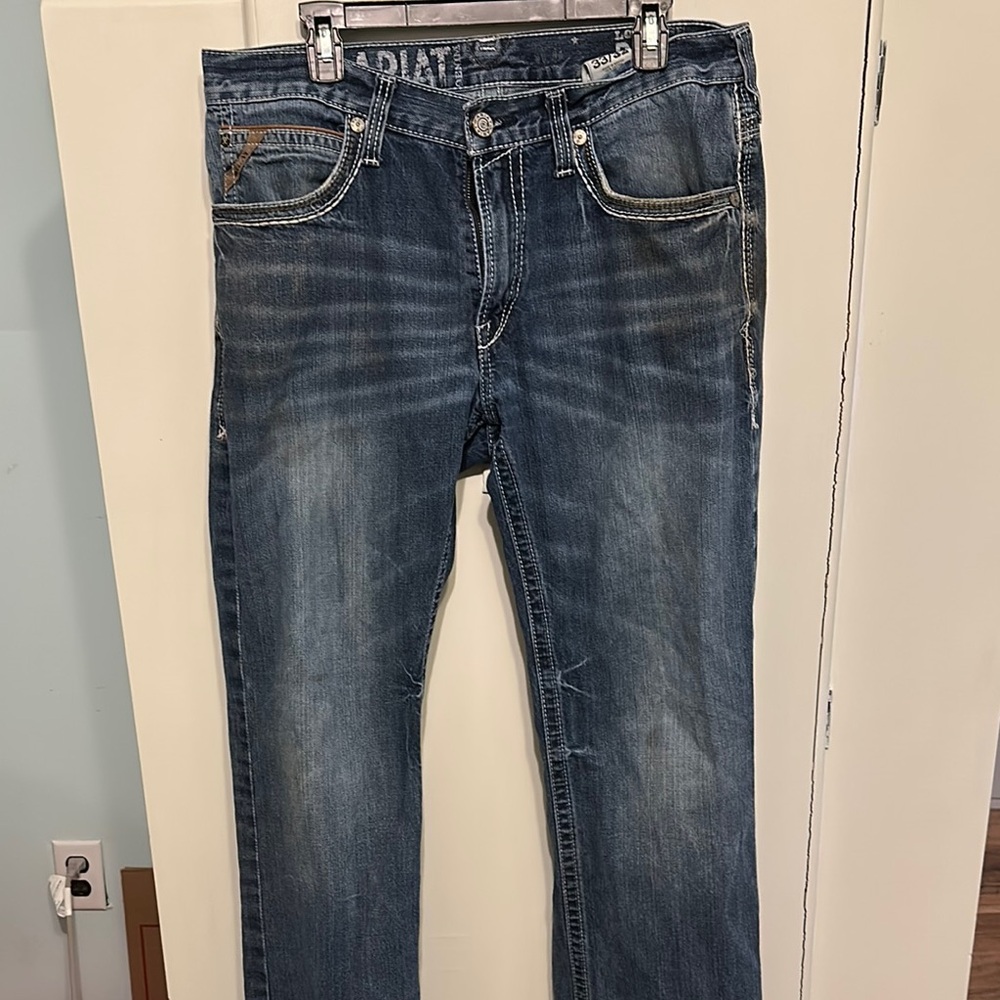 Men's Blue Ariat Jeans 33 x 32